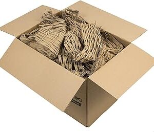 Crushed cardboard